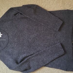 Lou & Gray Black & Grey Oversized Sweater